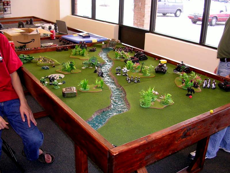 Game Table, River, Terrain, Warhammer 40,000 River Table Gallery DakkaDakka